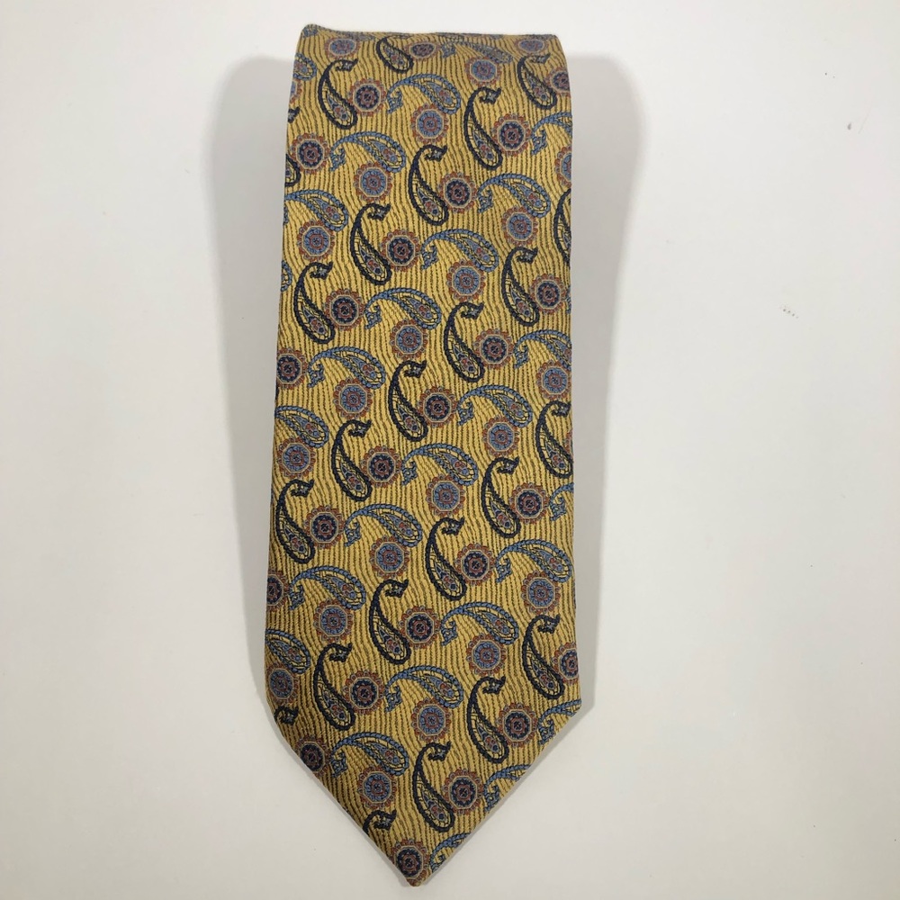 Jos.A.BANK Paisley Print Men’s Silk Tie 4.0 Inch